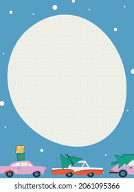 Note paper. Template design for note paper, to do list, etc. Trendy scheduler. Vector illustrations.