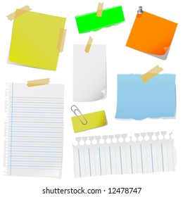 note paper vector