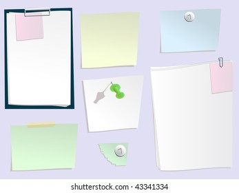 note paper vector