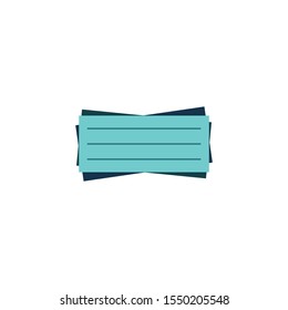 note paper vector, board information business, icon symbol