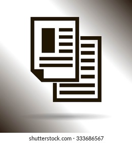 note paper  - Vector icon isolated 