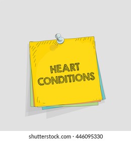 Note paper vector illustration