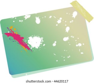 note with paperclip