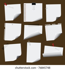 note papers - Shutterstock ID 76845748