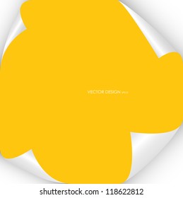 Note papers, ready for your message. Vector illustration.