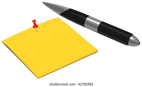 Note and Pen