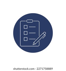 Note, pen, Note pen icon