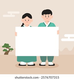 Note from a person wearing Chuseok Hanbok