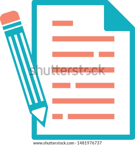 note remark icon trendy icon on white background for web graphic