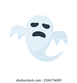 Note sticker with Ghost, vector