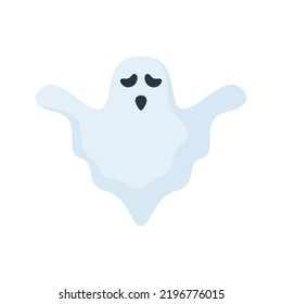 Note sticker with Ghost, vector