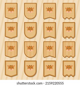 Note sticker set with Deer
