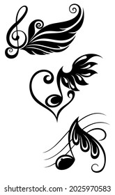 Note symbol for web - site design. Vector illustration