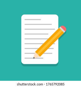 Note vector flat design with shadow