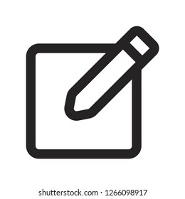 Note vector icon
