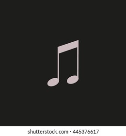note, vector, icon