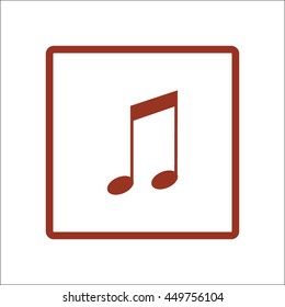 note, vector, icon