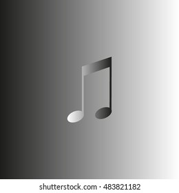 note, vector, icon