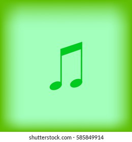 note, vector, icon