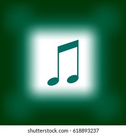 note, vector, icon