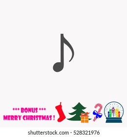 Note  vector illustration.