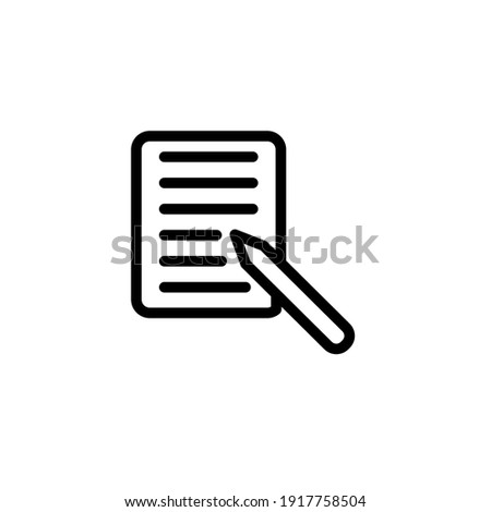 Note vector illustration logo template for many purpose. Isolated on white background.