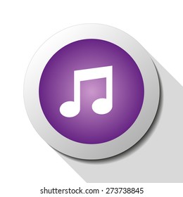 Note, web icon. Vector design