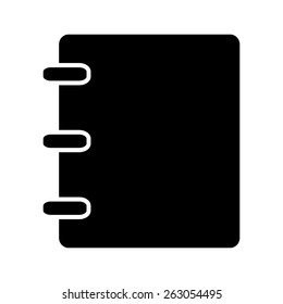 Notebook, address, phone book icon