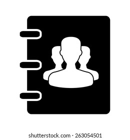 Notebook, address, phone book icon