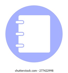 Notebook, address, phone book icon