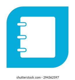 Notebook, address, phone book icon