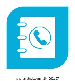 Notebook, address, phone book icon