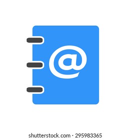 Notebook, address, phone book icon