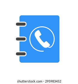 Notebook, address, phone book icon