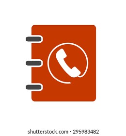 Notebook, address, phone book icon