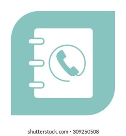 Notebook, address, phone book icon