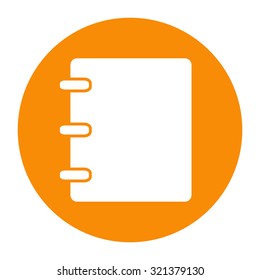 Notebook, address, phone book icon