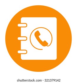 Notebook, address, phone book icon