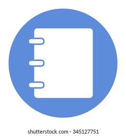 Notebook, address, phone book icon