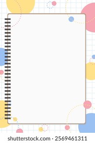 Notebook Background Material, Pop Design