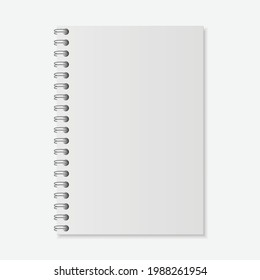 Notebook mit Metalldraht