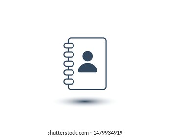 Notebook, Book icon vector illustration EPS10