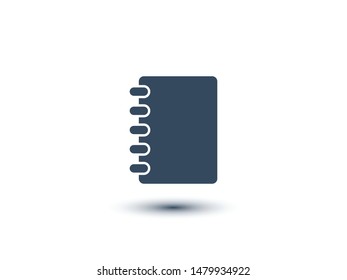 Notebook, Book icon vector illustration EPS10