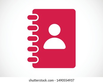 Notebook, Book icon vector illustration EPS10