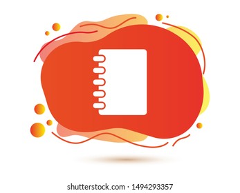 Notebook, Book icon vector illustration EPS10