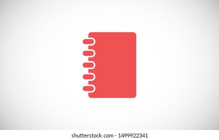 Notebook, Book icon vector illustration EPS10