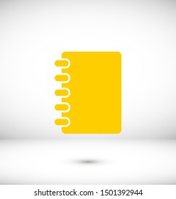 Notebook, Book icon vector illustration EPS10