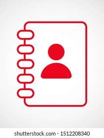 Notebook, Book icon vector illustration EPS10