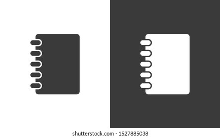 Notebook, Book icon vector illustration EPS10