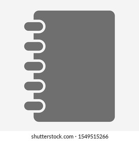 Notebook, Book icon vector illustration EPS10